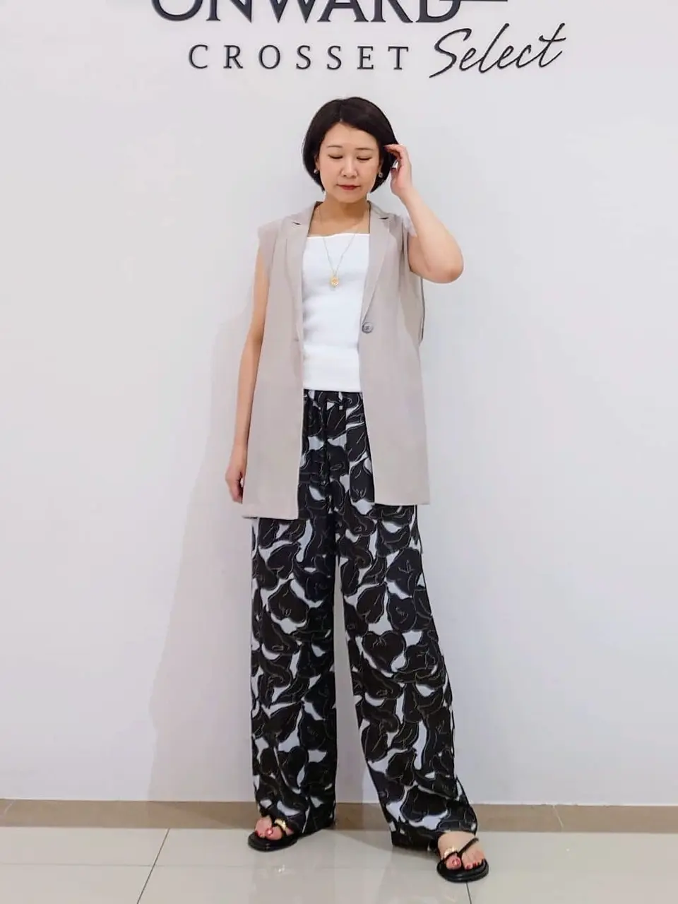 ONWARD CROSSET SELECT スタッフ コーディネート画像