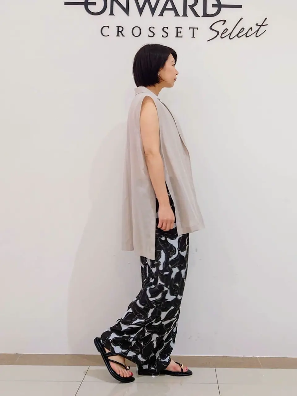 ONWARD CROSSET SELECT スタッフ コーディネート画像