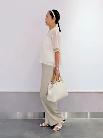 ONWARD CROSSET SELECT niwa コーディネート画像