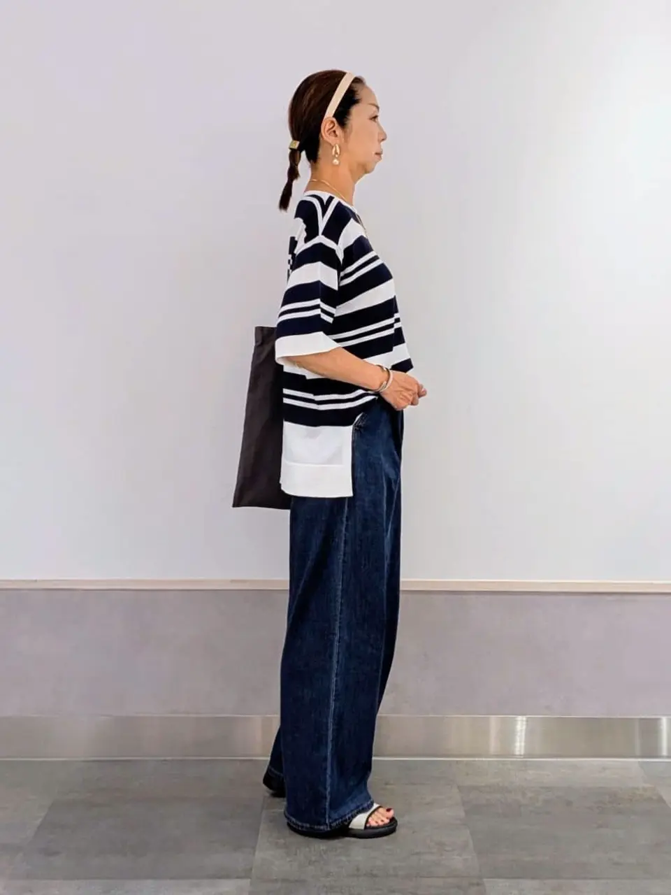 ONWARD CROSSET SELECT niwa コーディネート画像