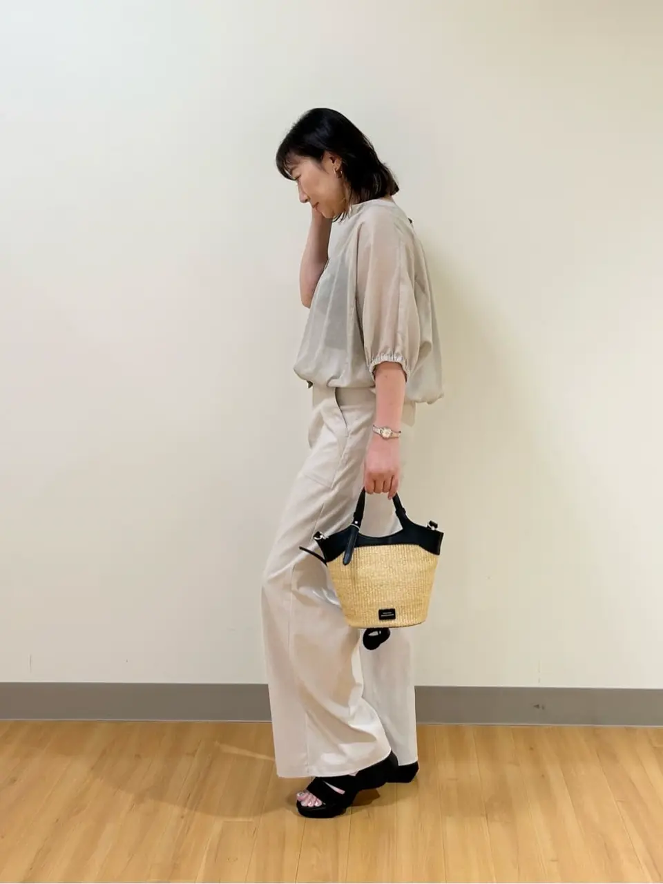 ONWARD CROSSET SELECT TAKI コーディネート画像