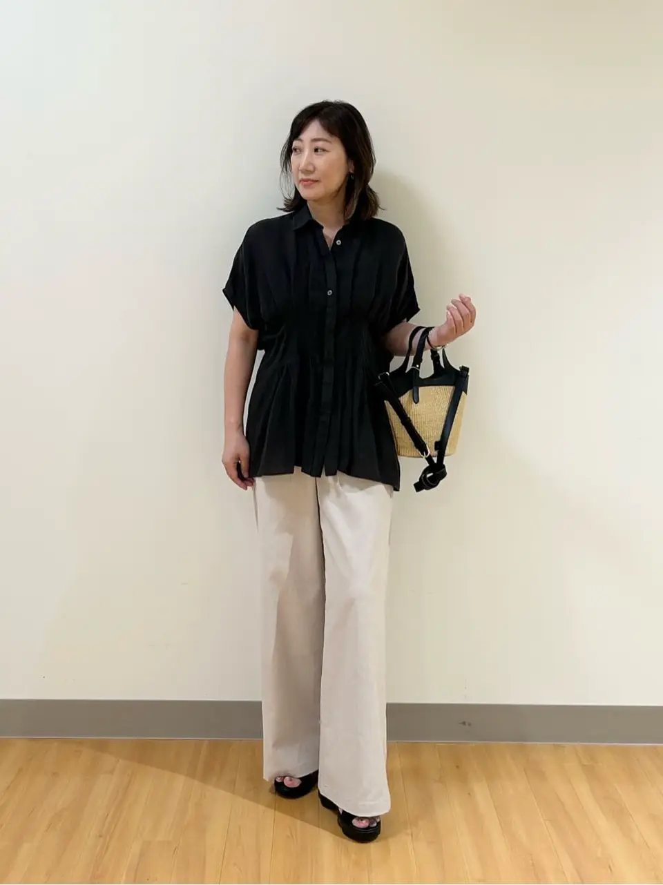 ONWARD CROSSET SELECT TAKI コーディネート画像