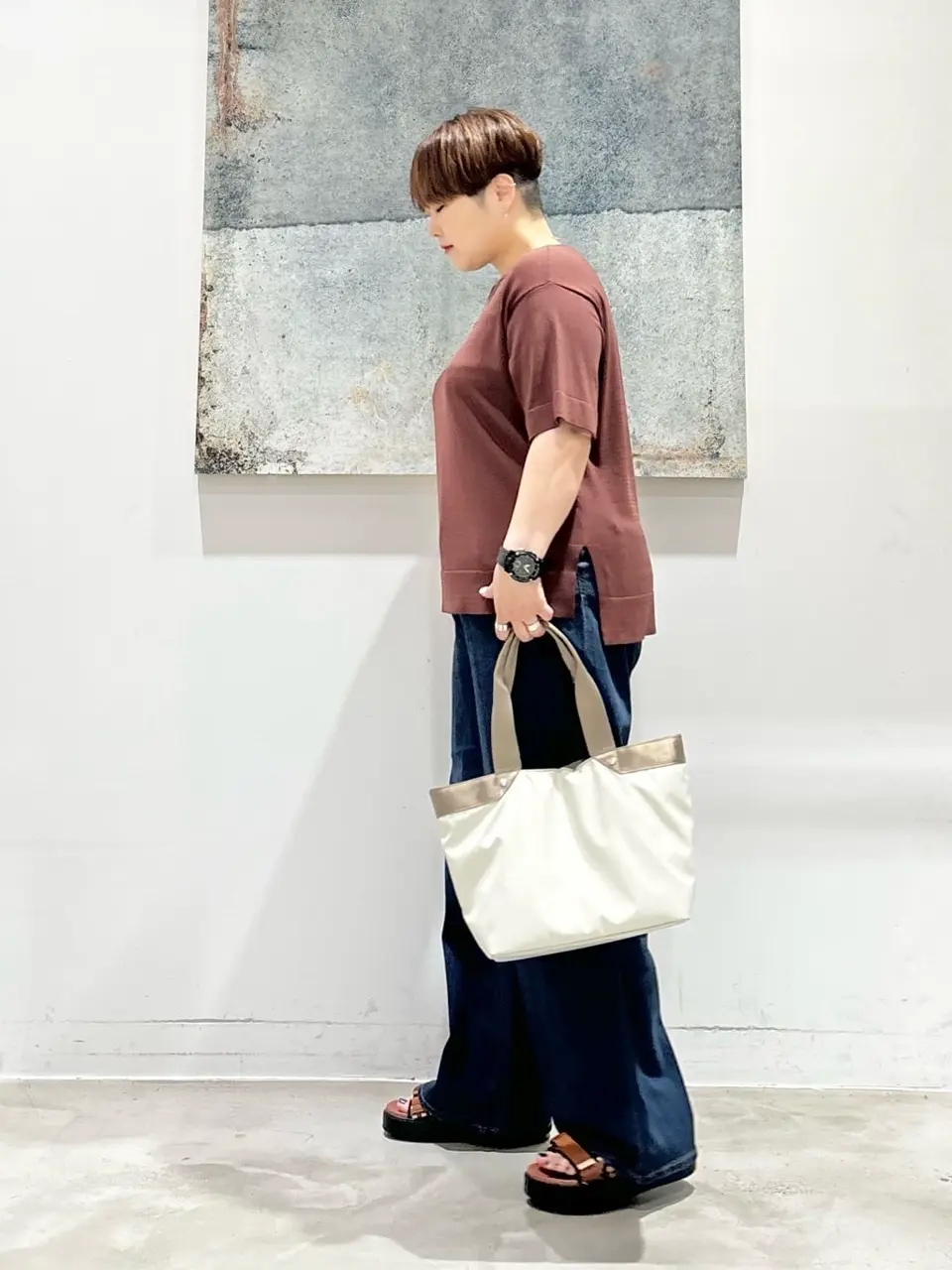 ONWARD CROSSET SELECT 千葉 コーディネート画像