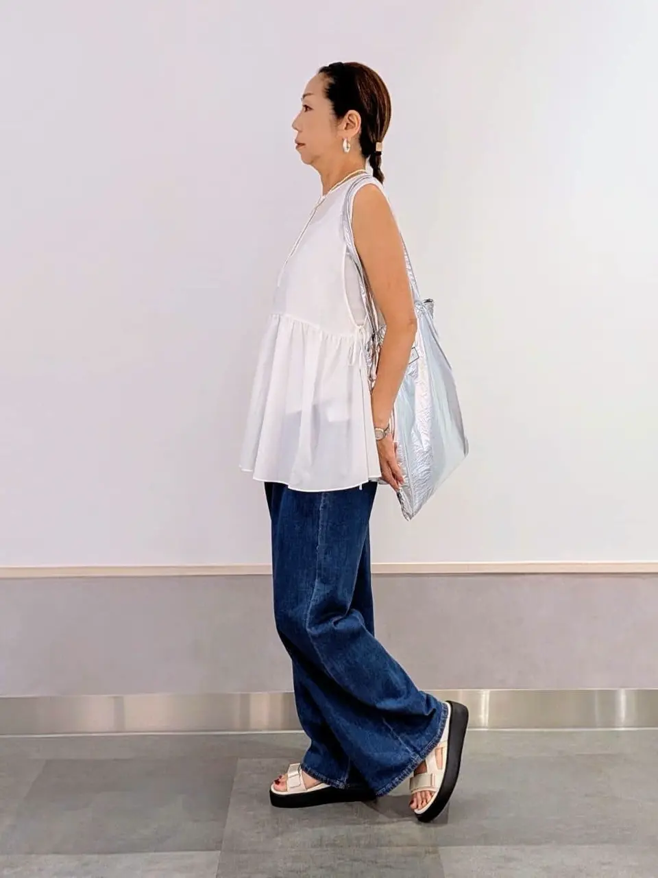 ONWARD CROSSET SELECT niwa コーディネート画像