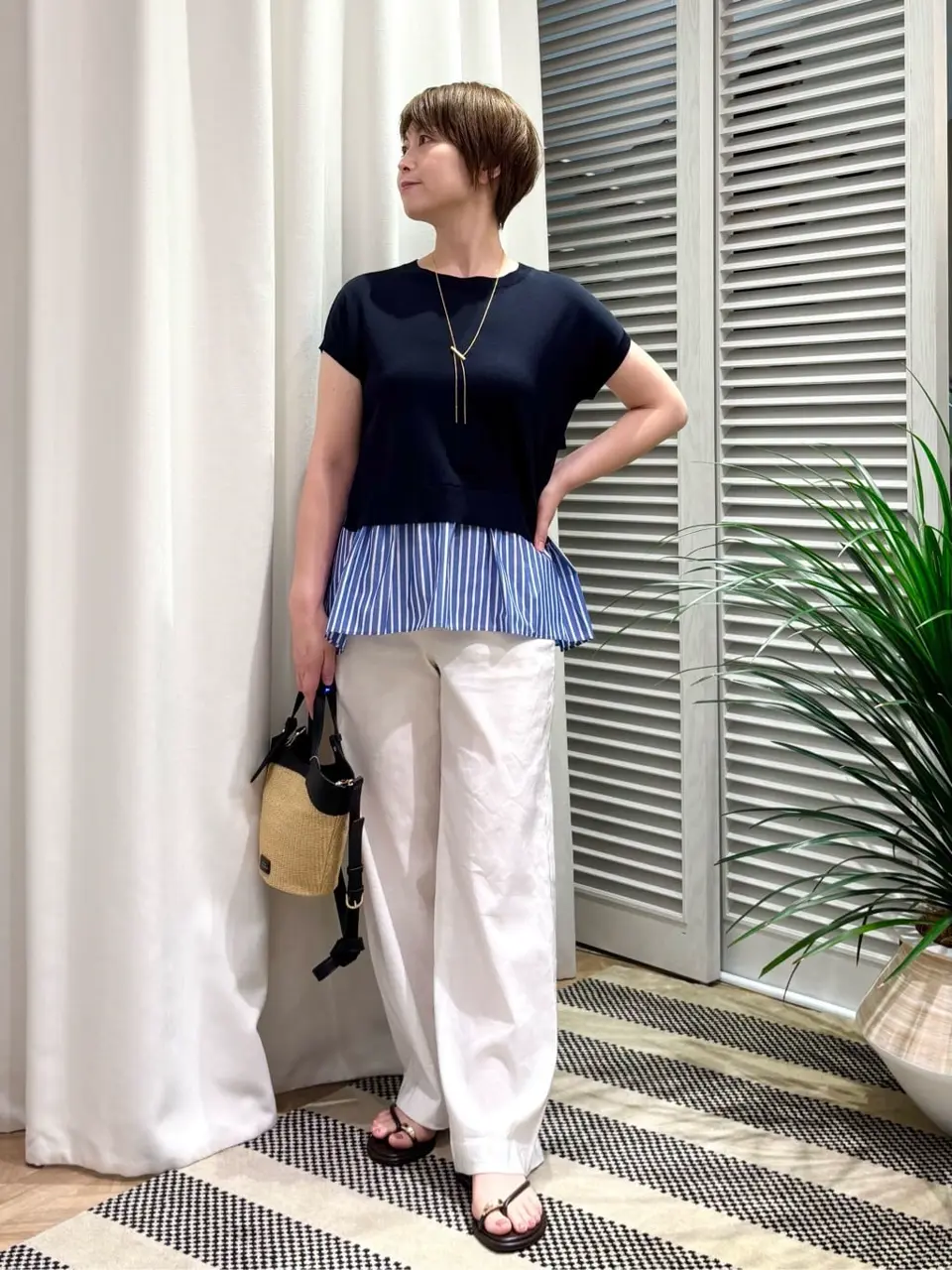 ONWARD CROSSET SELECT 内海 コーディネート画像