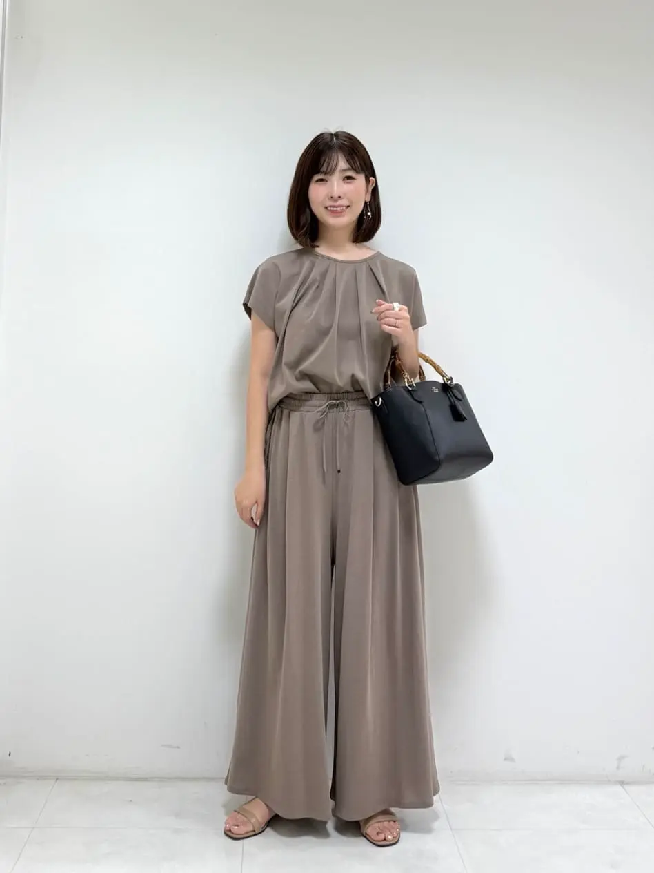 オンワード樫山 J.PRESS パンツスーツ　ワイドパンツ WOMEN】リラックスワイドパンツ / J.PRESS YORK STREET
