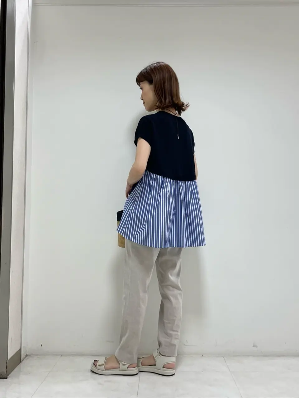 ONWARD CROSSET SELECT 岡田 コーディネート画像