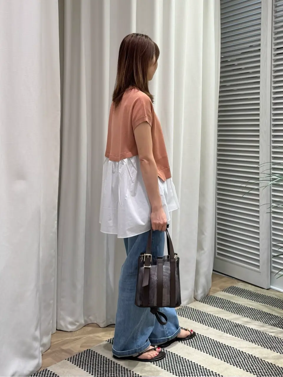 ONWARD CROSSET SELECT KURIYAMA コーディネート画像