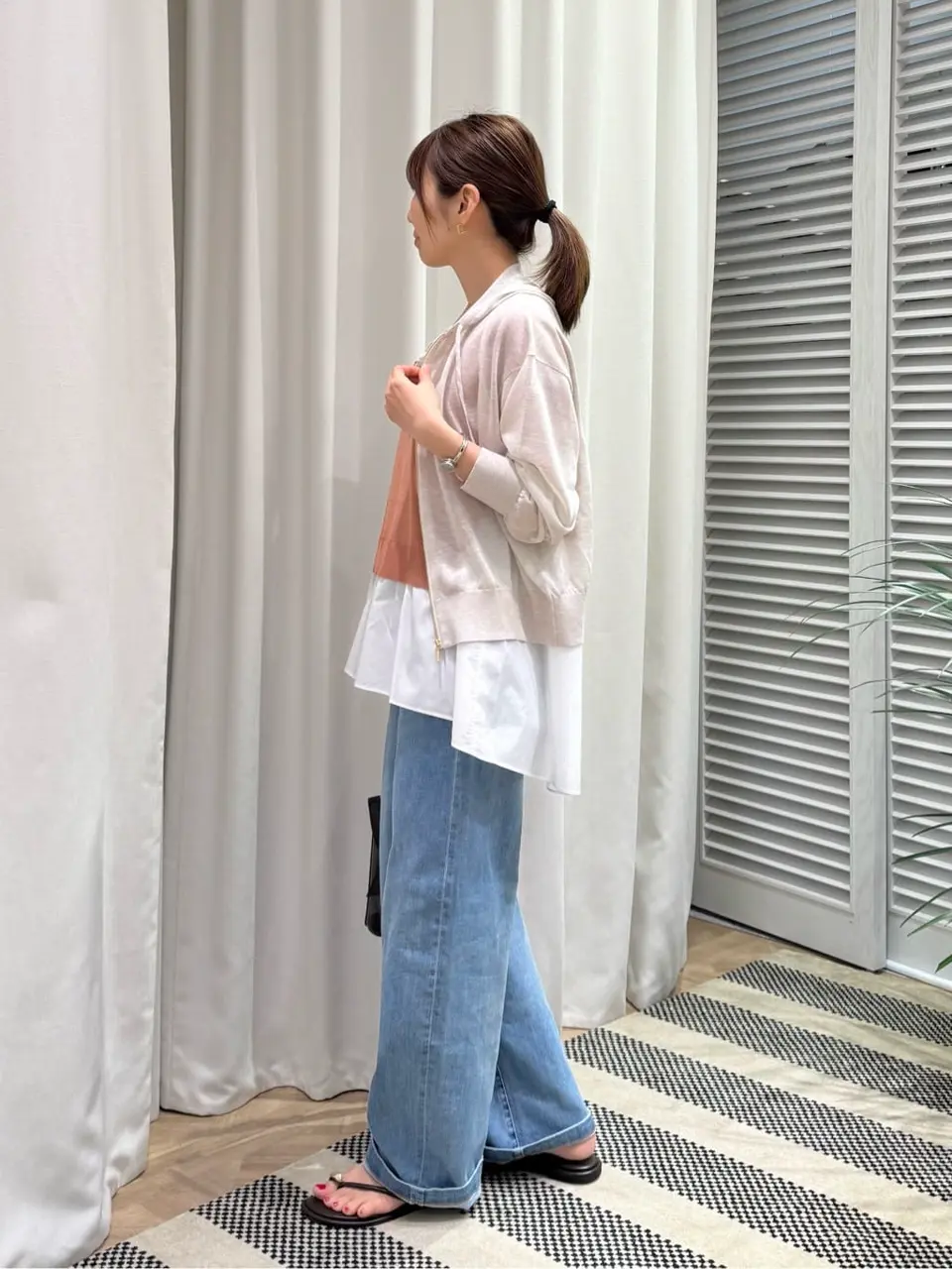 ONWARD CROSSET SELECT KURIYAMA コーディネート画像