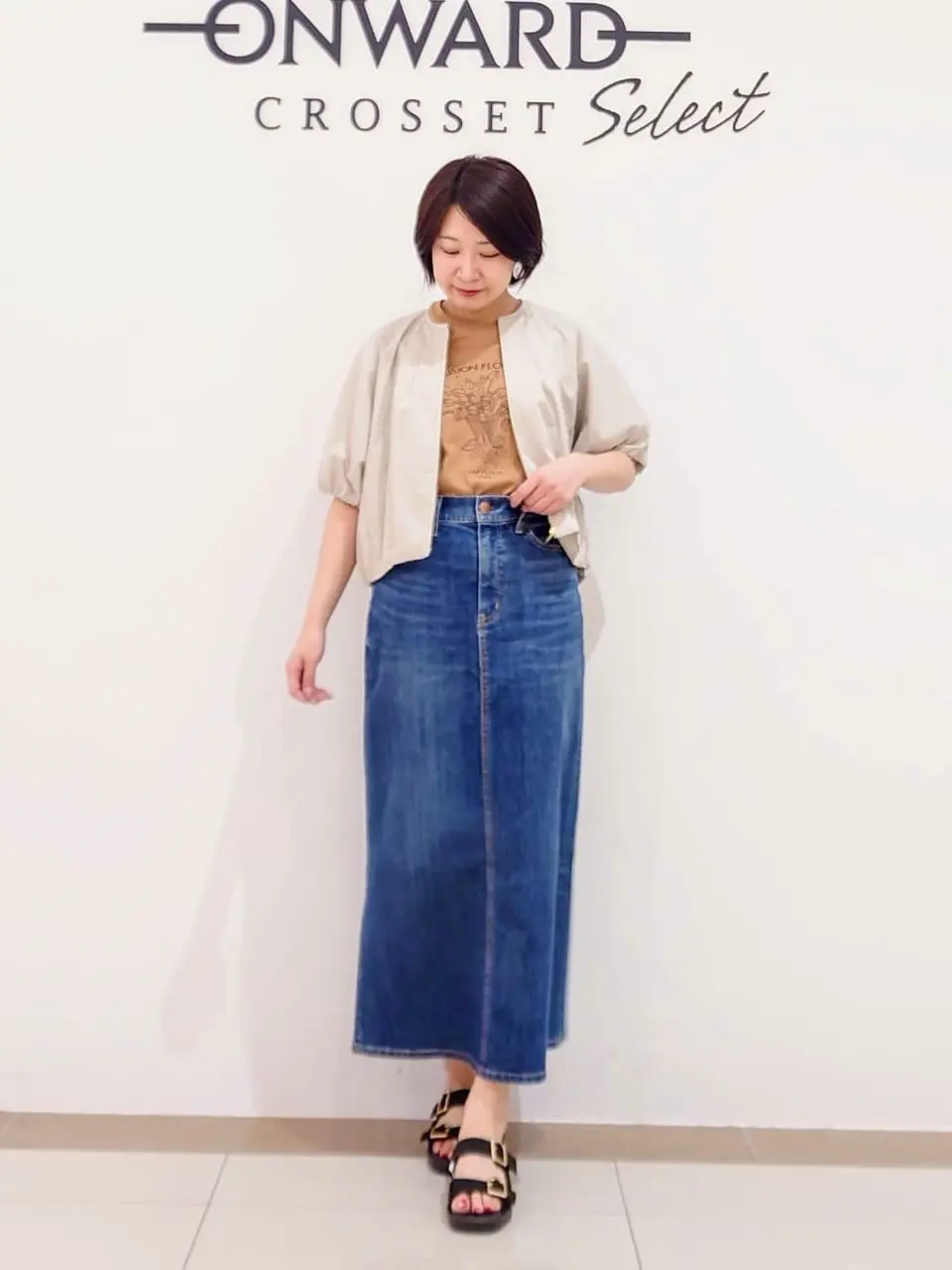 ONWARD CROSSET SELECT スタッフ コーディネート画像