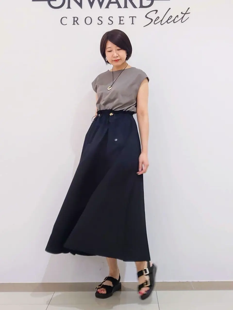 ONWARD CROSSET SELECT スタッフ コーディネート画像