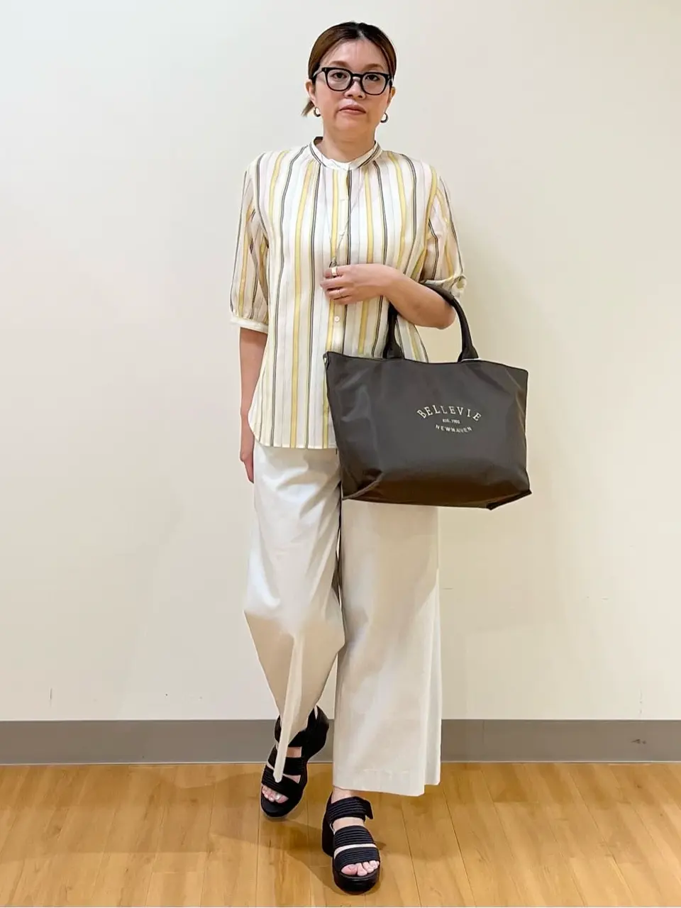 ONWARD CROSSET SELECT TAMAGAWA コーディネート画像