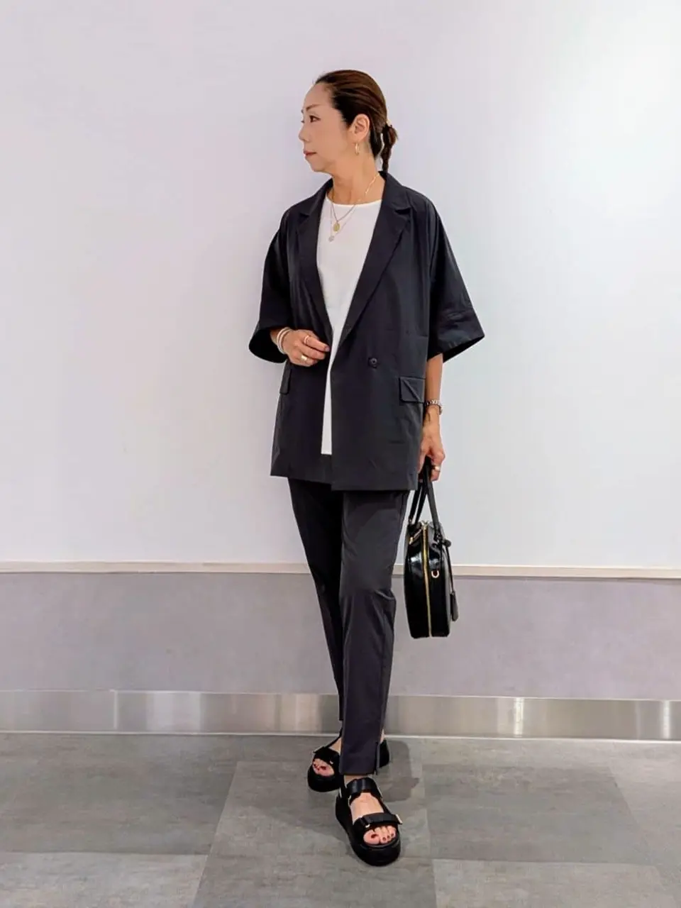 ONWARD CROSSET SELECT niwa コーディネート画像