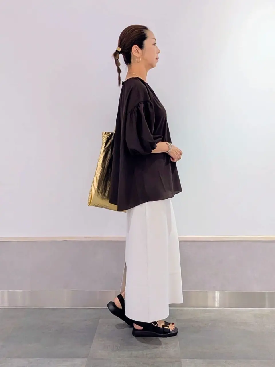 ONWARD CROSSET SELECT niwa コーディネート画像