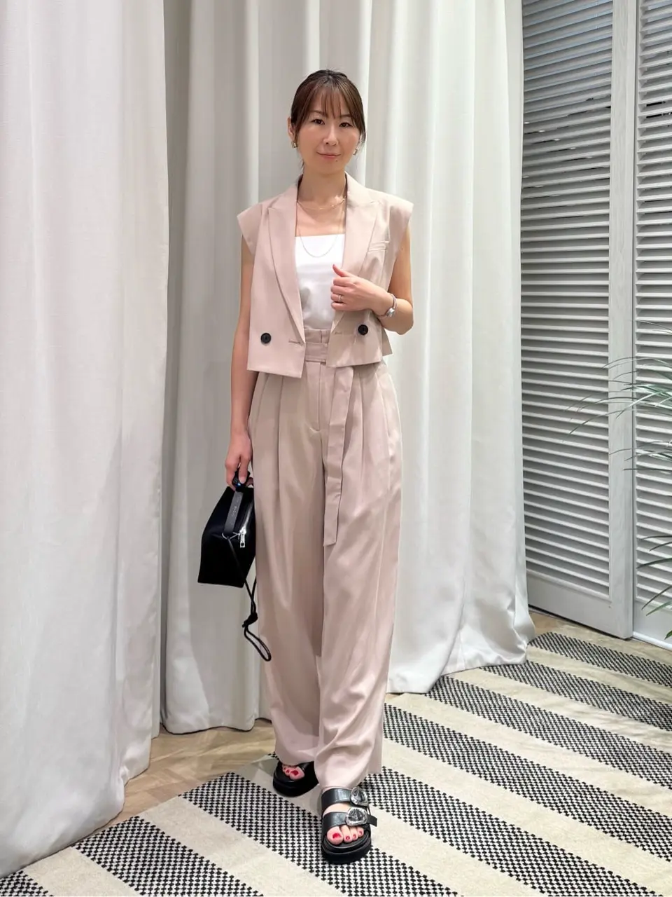 ONWARD CROSSET SELECT KURIYAMA コーディネート画像