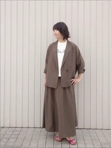 ONWARD CROSSET SELECT スタッフ コーディネート画像