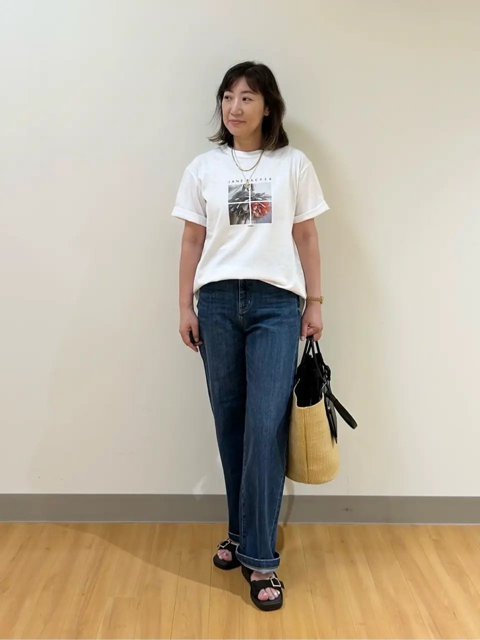 ONWARD CROSSET SELECT TAKI コーディネート画像