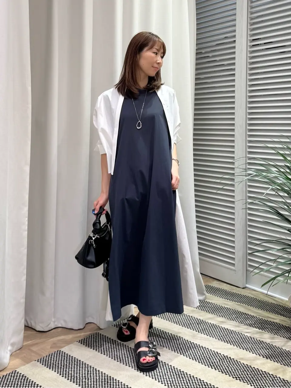 ONWARD CROSSET SELECT KURIYAMA コーディネート画像