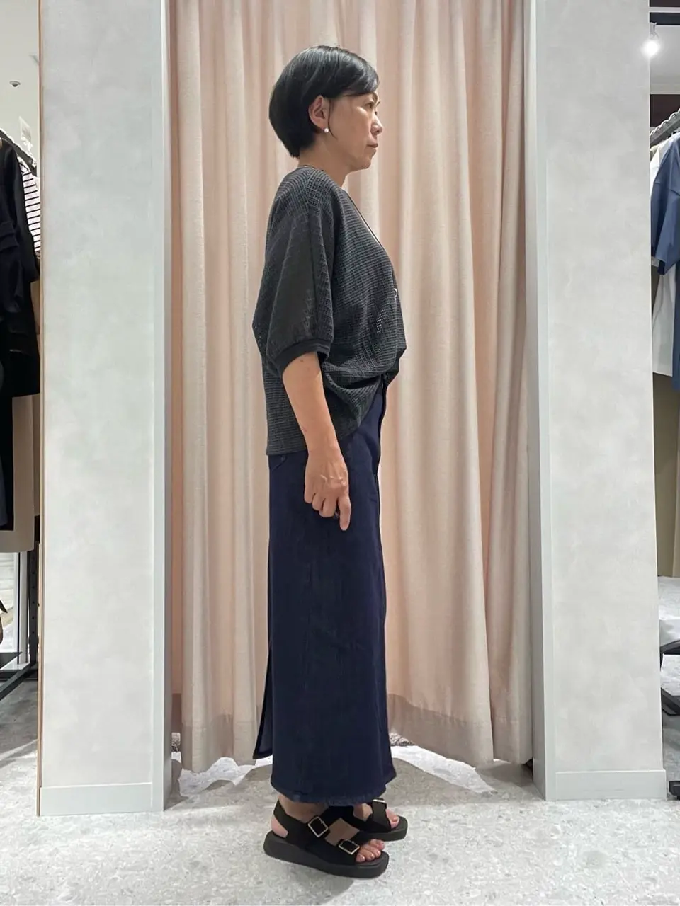 ONWARD CROSSET SELECT 森 コーディネート画像