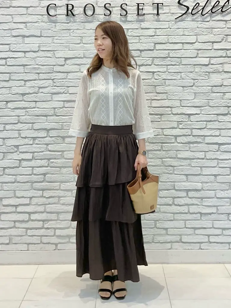 ONWARD CROSSET SELECT IZUMI コーディネート画像