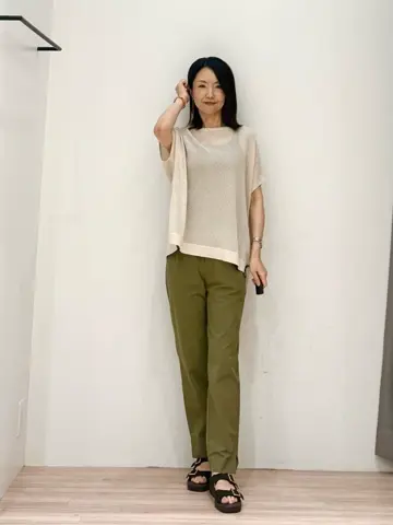 ONWARD CROSSET SELECT YOSHIDA コーディネート画像