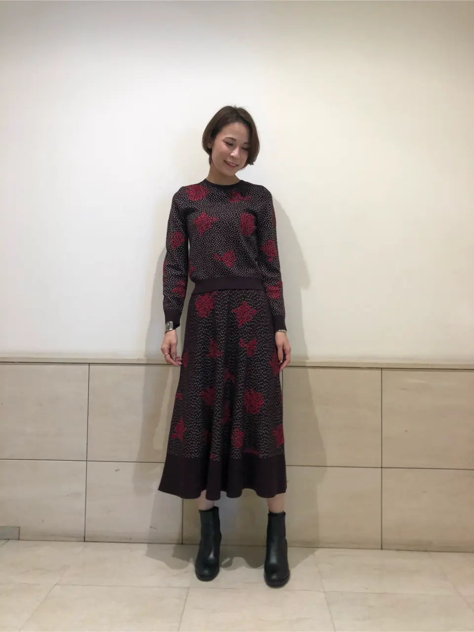 GRACE CONTINENTAL 亀田 未希 コーディネート画像