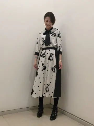 GRACE CONTINENTAL 亀田 未希 コーディネート画像