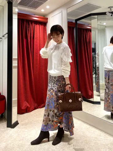 GRACE CONTINENTAL Abe コーディネート画像