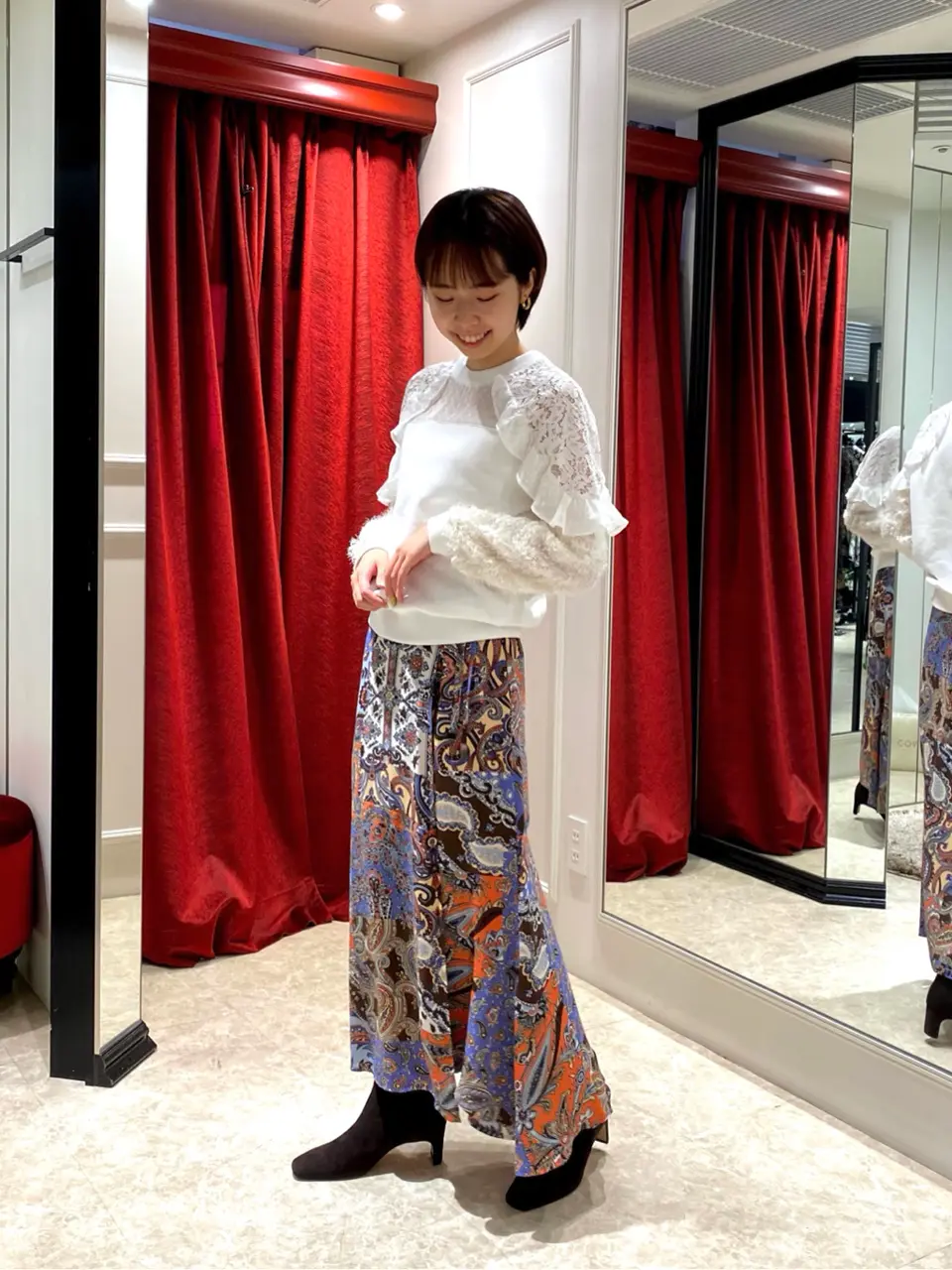 GRACE CONTINENTAL Abe コーディネート画像