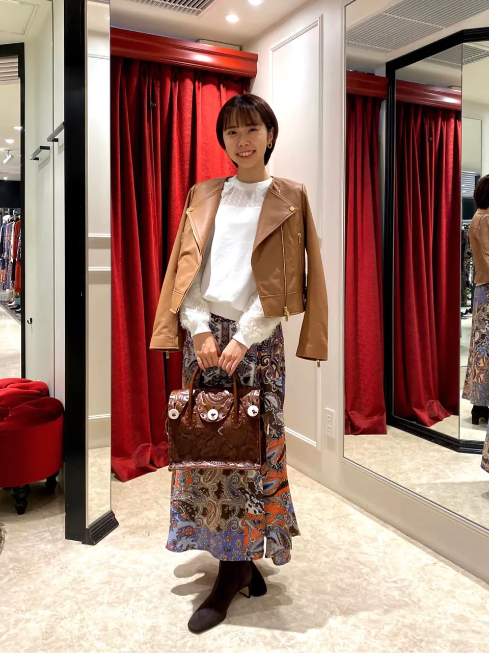 GRACE CONTINENTAL Abe コーディネート画像