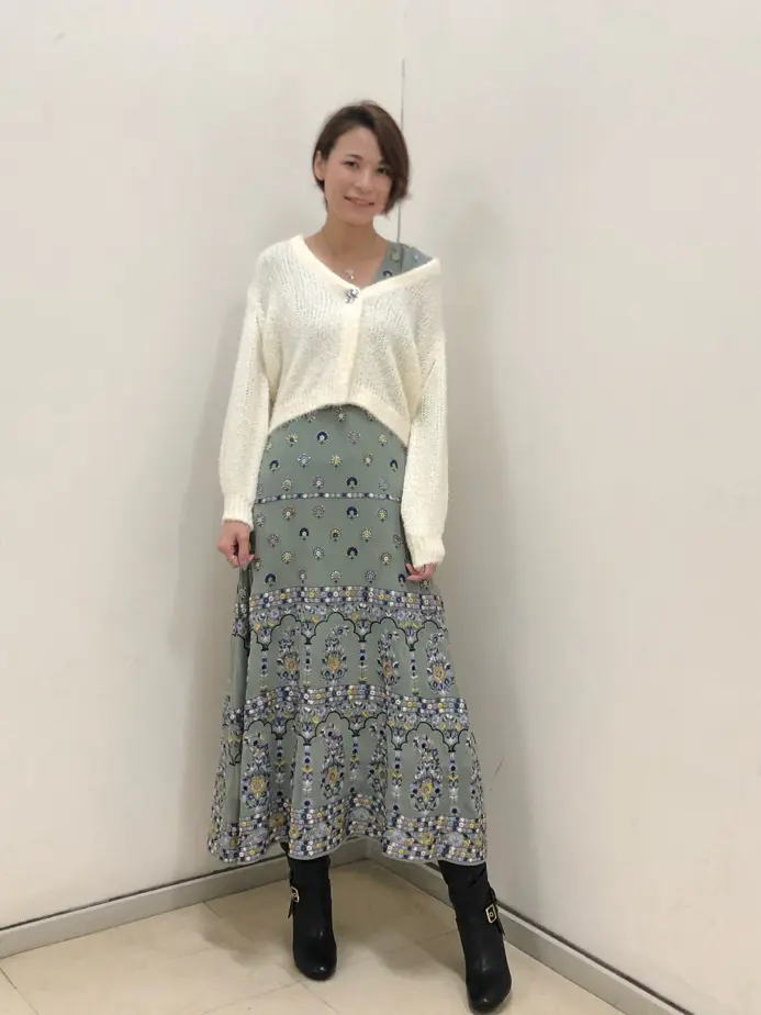 GRACE CONTINENTAL 亀田 未希 コーディネート画像