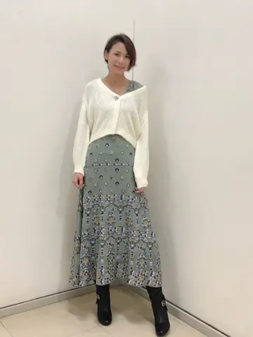 GRACE CONTINENTAL 亀田 未希 コーディネート画像