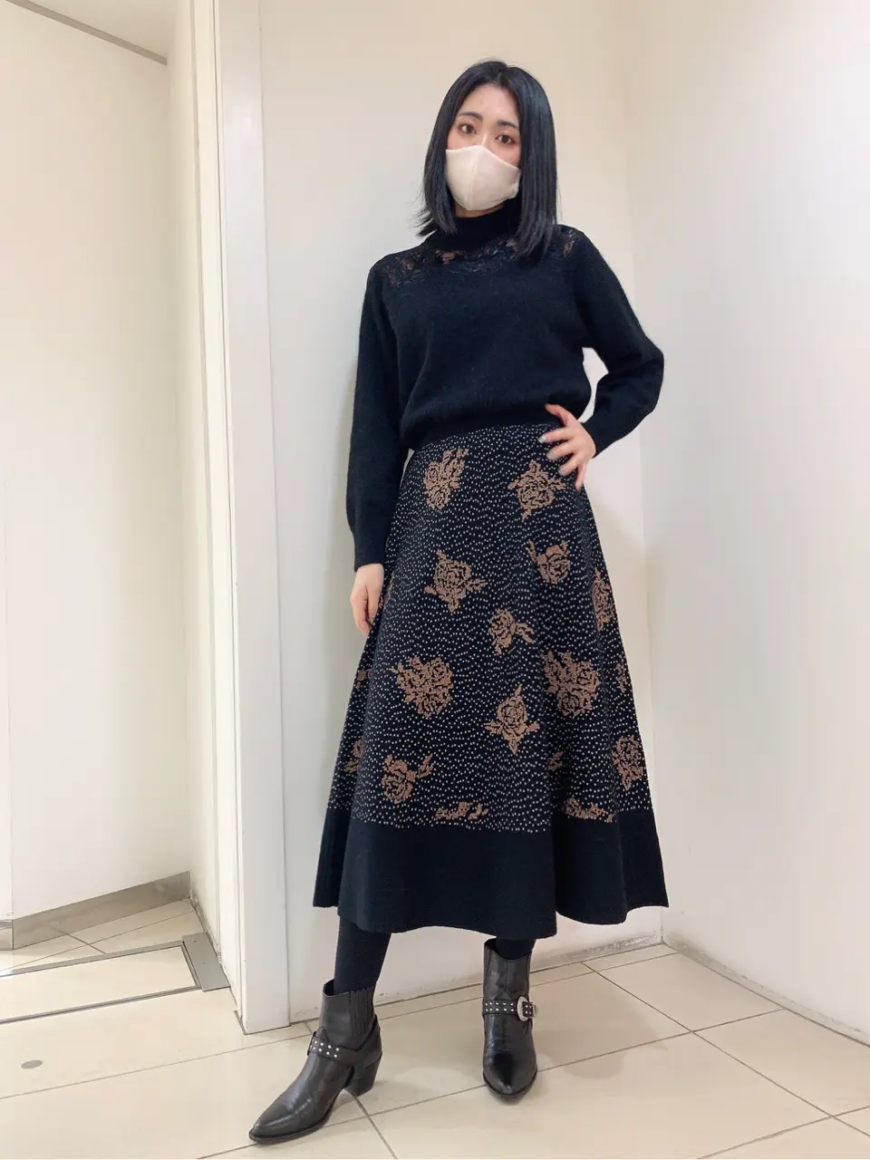 GRACE CONTINENTAL yoshi コーディネート画像