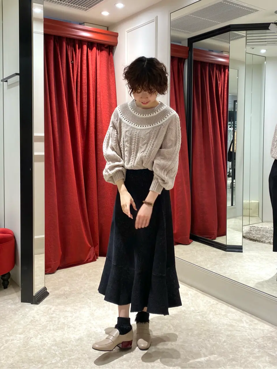 GRACE CONTINENTAL Abe コーディネート画像