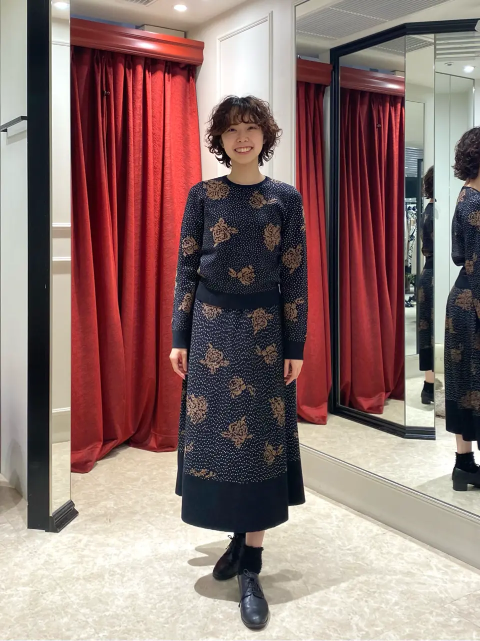 GRACE CONTINENTAL Abe コーディネート画像