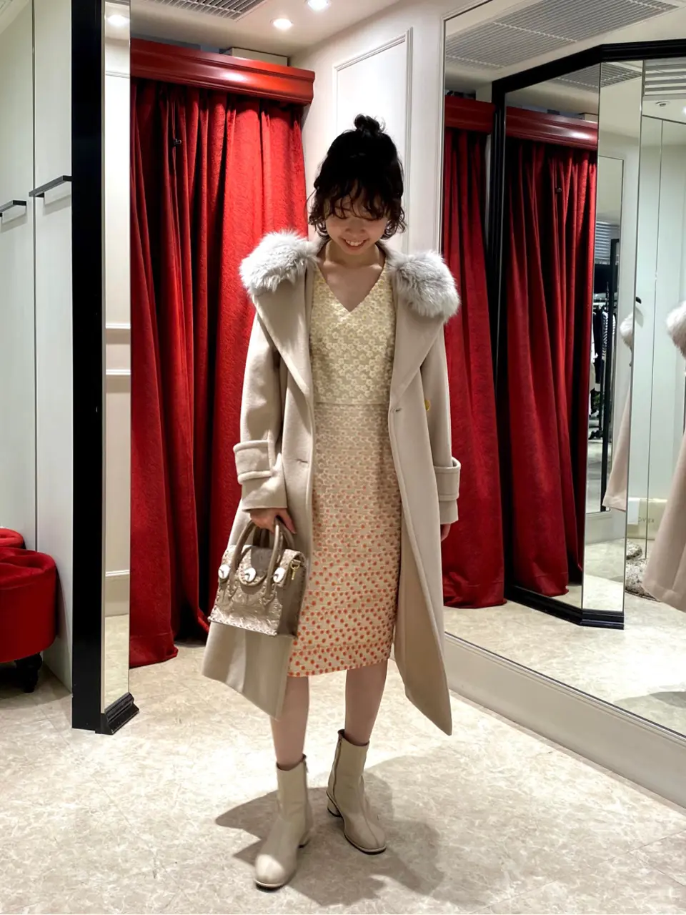 GRACE CONTINENTAL Abe コーディネート画像