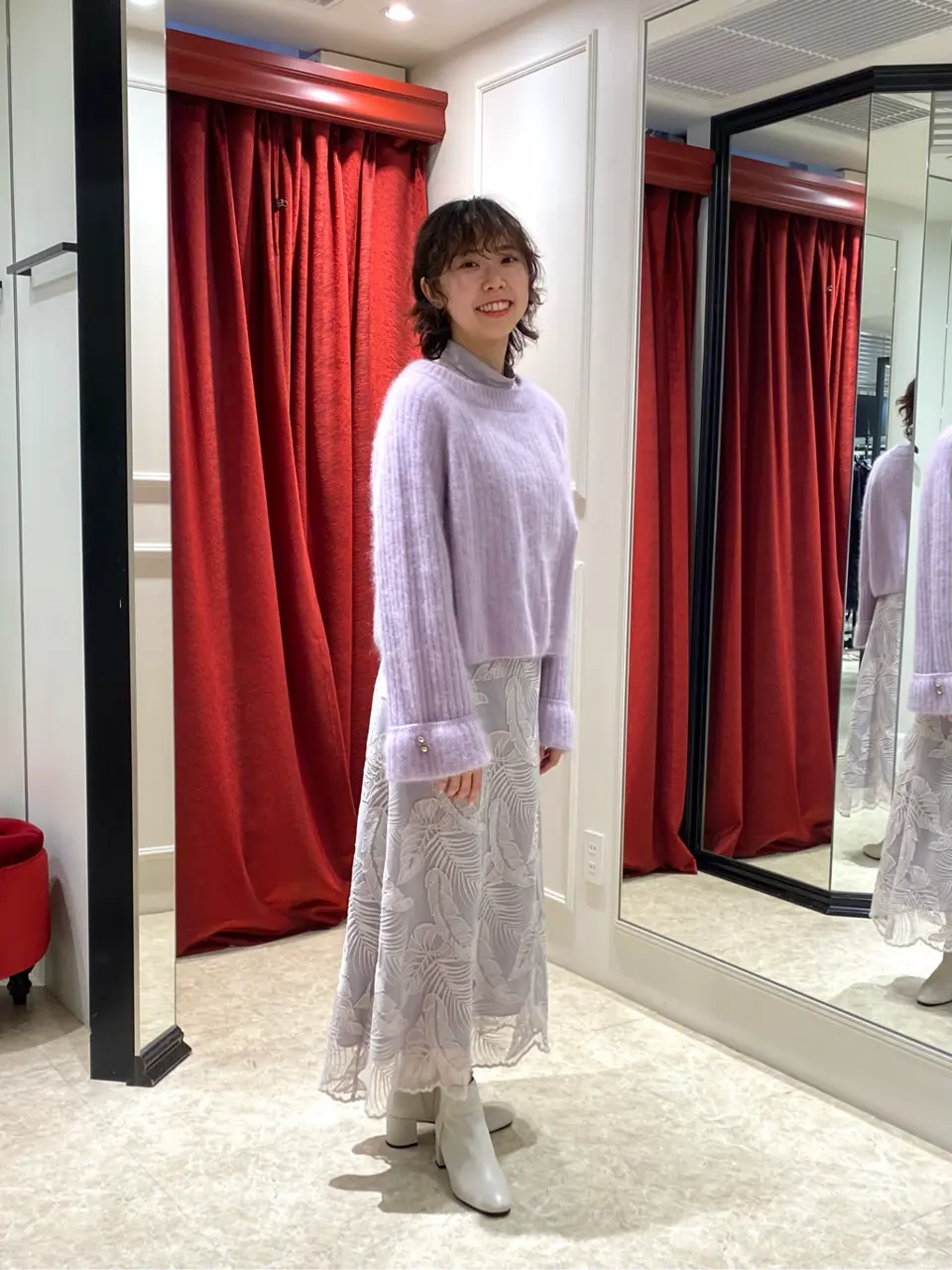 GRACE CONTINENTAL Abe コーディネート画像