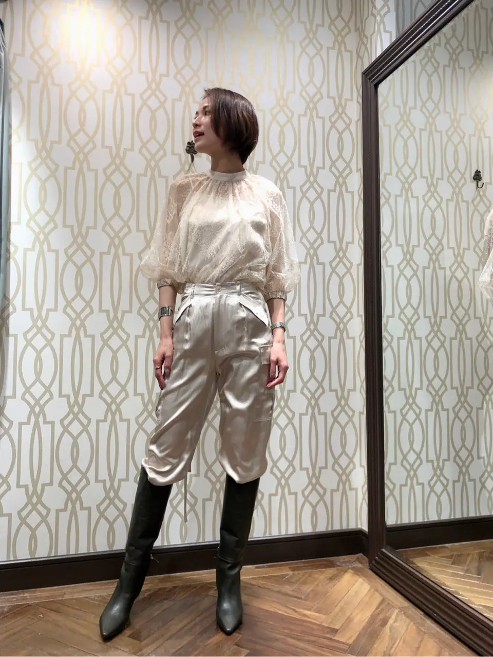 GRACE CONTINENTAL 亀田 未希 コーディネート画像