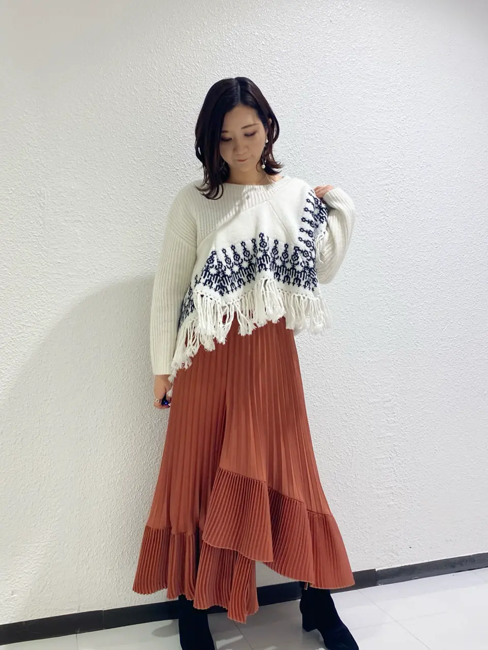 GRACE CONTINENTAL MOMOKO コーディネート画像