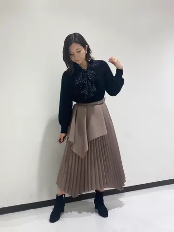 GRACE CONTINENTAL MOMOKO コーディネート画像