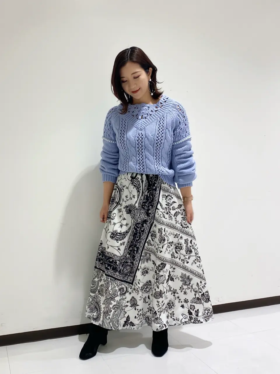 GRACE CONTINENTAL MOMOKO コーディネート画像