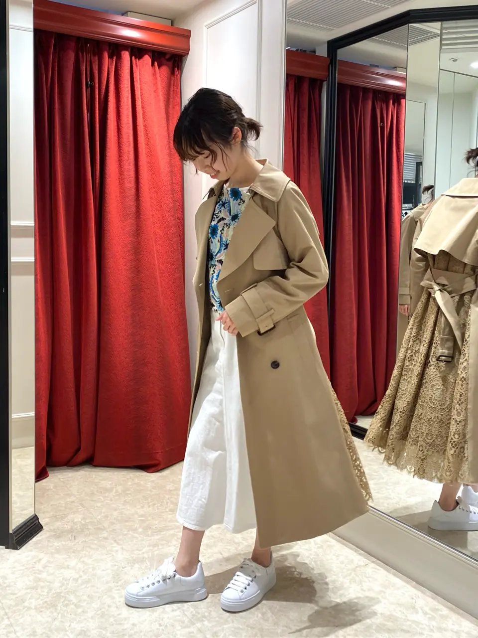 GRACE CONTINENTAL Abe コーディネート画像