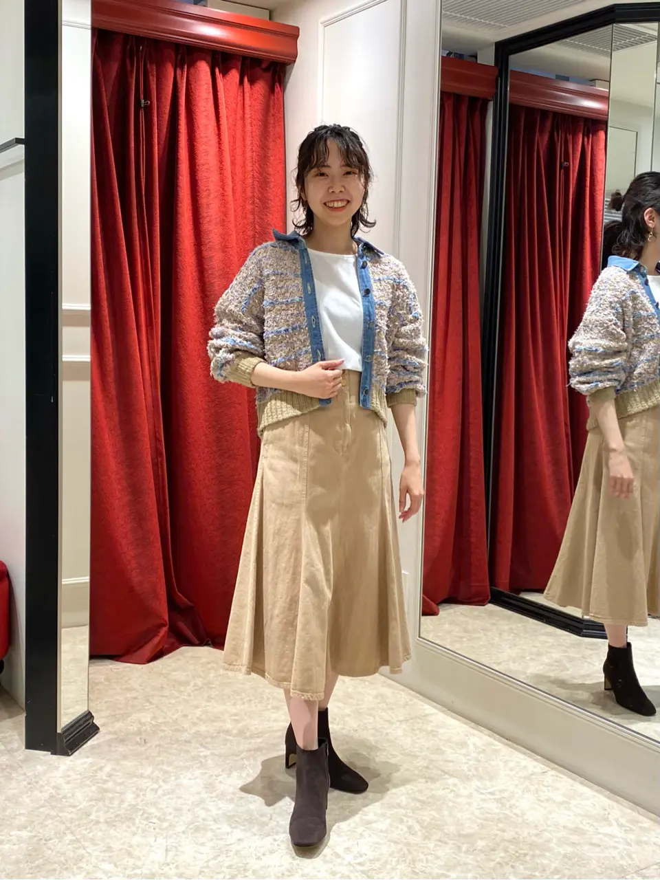 GRACE CONTINENTAL Abe コーディネート画像