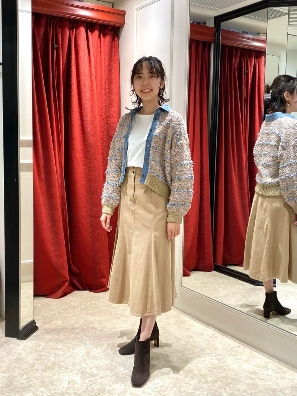 GRACE CONTINENTAL Abe コーディネート画像