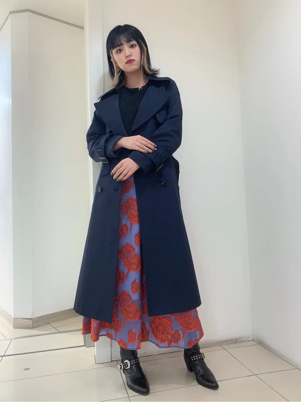 GRACE CONTINENTAL yoshi コーディネート画像