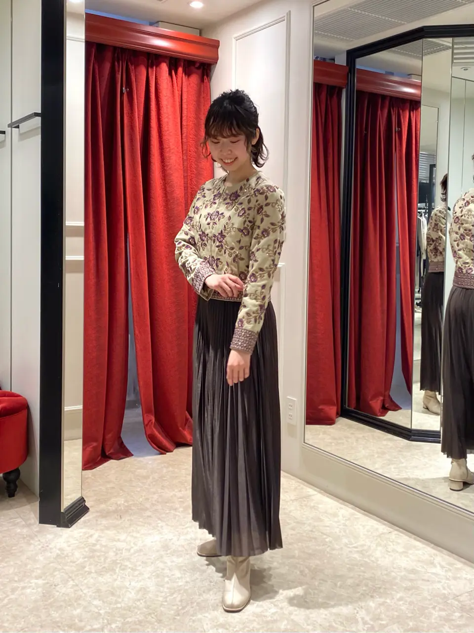 GRACE CONTINENTAL Abe コーディネート画像