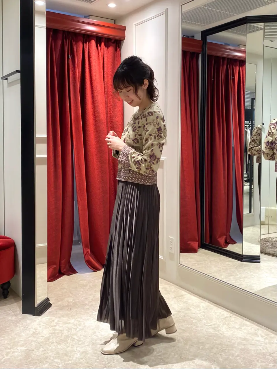 GRACE CONTINENTAL Abe コーディネート画像