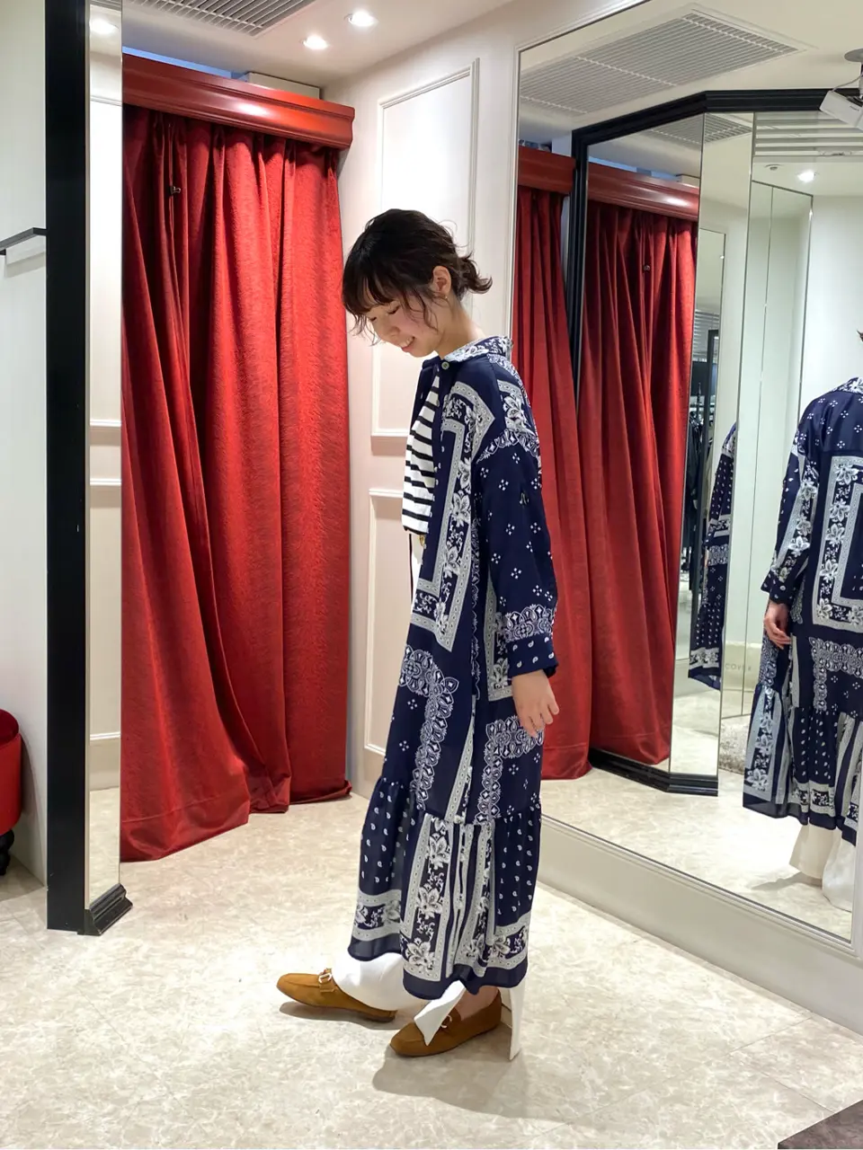 GRACE CONTINENTAL Abe コーディネート画像