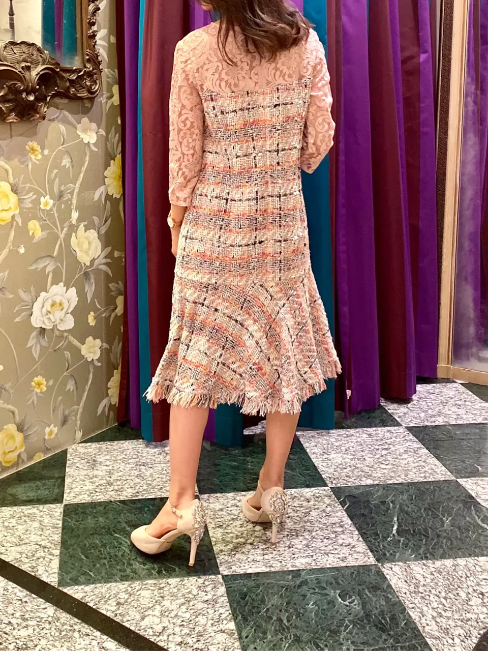 GRACE CONTINENTAL MORITA AI コーディネート画像