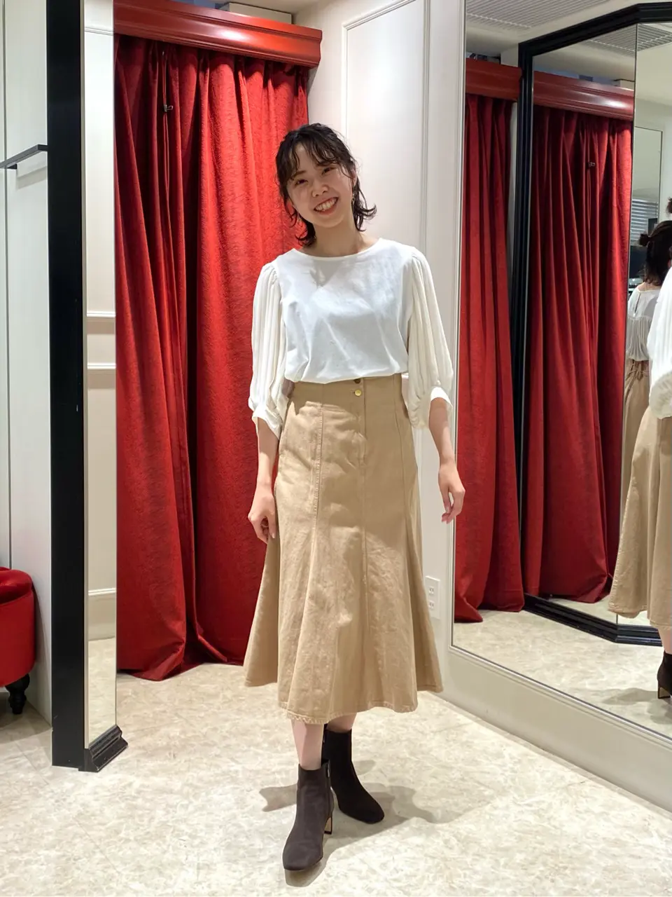 GRACE CONTINENTAL Abe コーディネート画像